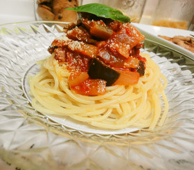ランチに☆ラタトゥイユの冷製パスタ